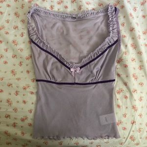unif mars top in light purple